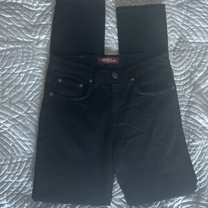 Sexy Low Rise Black Jeans